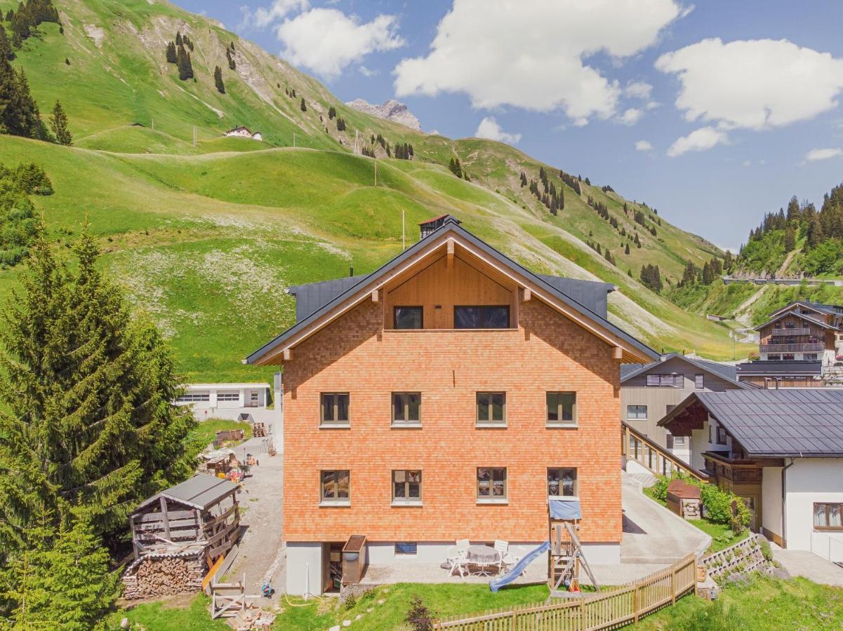 לינה וארוחת בוקר Schröcken Haus Berghof מראה חיצוני תמונה